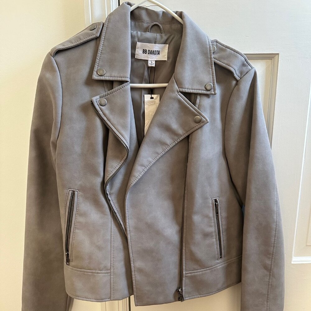 BB Dakota East Rider Nubuck Moto Jacket